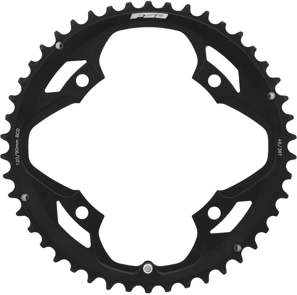FSA Kettenblatt Omega/Vero Pro, 4-Arm, 120/90 Mm Lochkreis Ab Modell 2017 1 FSA Kettenblatt Omega/Vero Pro, 4-Arm, 120/90 Mm Lochkreis Ab Modell 2017