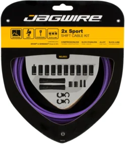 JAGWIRE 2X Sport Schaltzugset -Fahrradkomponenten Geschäft 319251