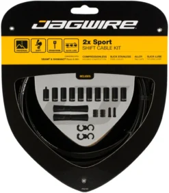 JAGWIRE 2X Sport Schaltzugset -Fahrradkomponenten Geschäft 319259