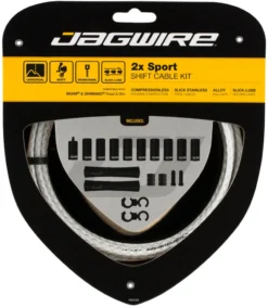 JAGWIRE 2X Sport Schaltzugset -Fahrradkomponenten Geschäft 319261