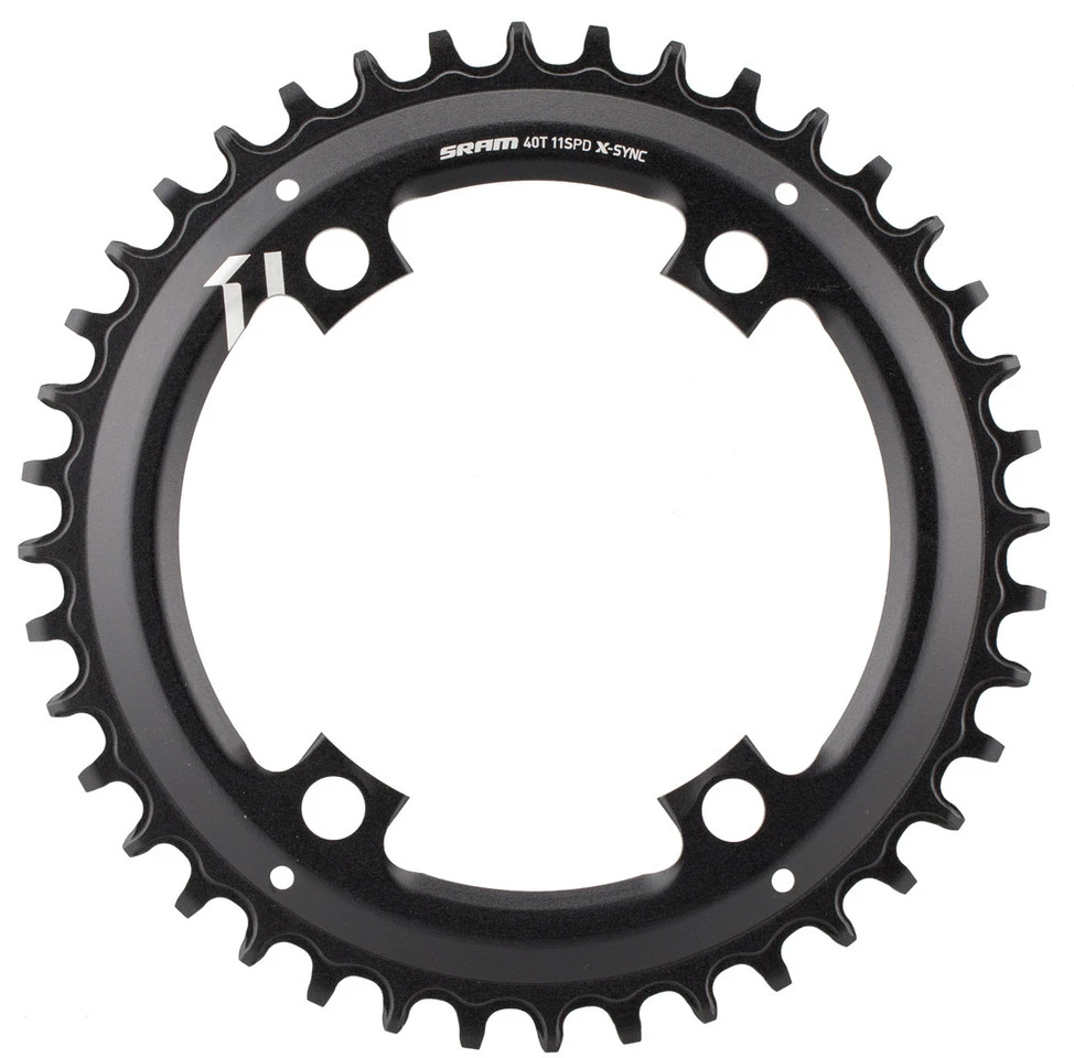 SRAM Kettenblatt X-Sync Asymmetrisch, 4-Arm, 110 Mm Lockreis Für Apex 1 1 SRAM Kettenblatt X-Sync Asymmetrisch, 4-Arm, 110 Mm Lockreis Für Apex 1
