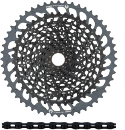 SRAM GX Eagle XG-1275 Kassette + Eagle Kette 12-fach Verschleißset -Fahrradkomponenten Geschäft 338262