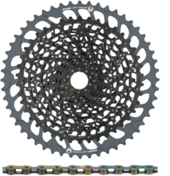 SRAM GX Eagle XG-1275 Kassette + Eagle Kette 12-fach Verschleißset -Fahrradkomponenten Geschäft 338264