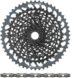 SRAM GX Eagle XG-1275 Kassette + Eagle Kette 12-fach Verschleißset -Fahrradkomponenten Geschäft 338268