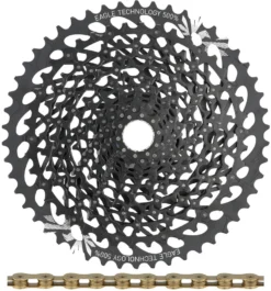 SRAM GX Eagle XG-1275 Kassette + Eagle Kette 12-fach Verschleißset -Fahrradkomponenten Geschäft 338270