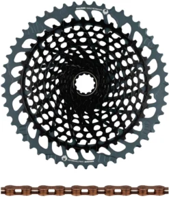 SRAM X01 Eagle XG-1295 Kassette + Eagle Kette 12-fach Verschleißset