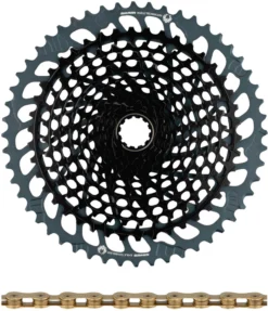 SRAM X01 Eagle XG-1295 Kassette + Eagle Kette 12-fach Verschleißset -Fahrradkomponenten Geschäft 347894