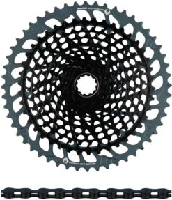 SRAM X01 Eagle XG-1295 Kassette + Eagle Kette 12-fach Verschleißset -Fahrradkomponenten Geschäft 347896