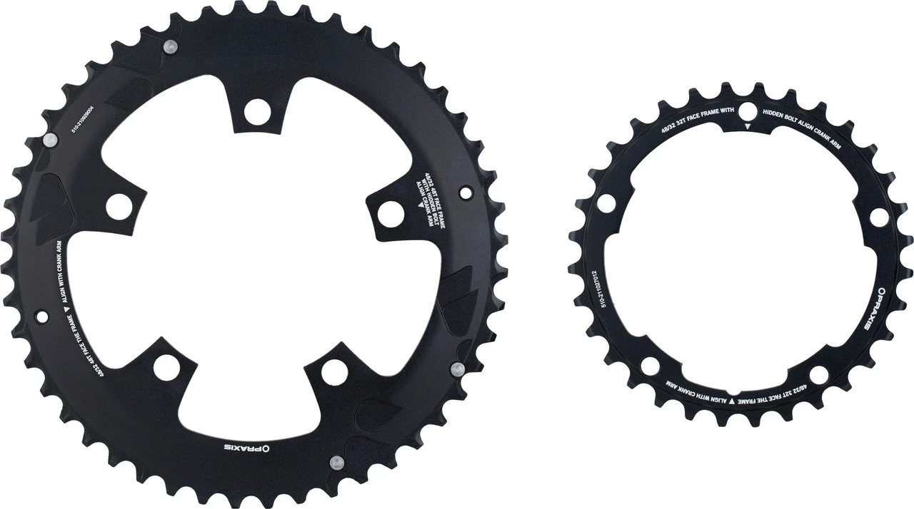 Praxis Works Buzz Sport Road Kettenblatt-Set, 5-Arm, 110 Mm Lochkreis 1 Praxis Works Buzz Sport Road Kettenblatt-Set, 5-Arm, 110 Mm Lochkreis