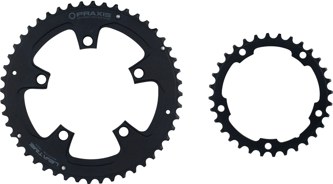 Praxis Works Buzz Sport Road Kettenblatt-Set, 5-Arm, 110 Mm Lochkreis 2 Praxis Works Buzz Sport Road Kettenblatt-Set, 5-Arm, 110 Mm Lochkreis – Bild 2